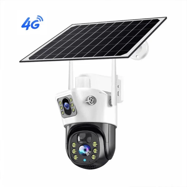 4G Solar Technology Security Camera with SIM and Battery Backup