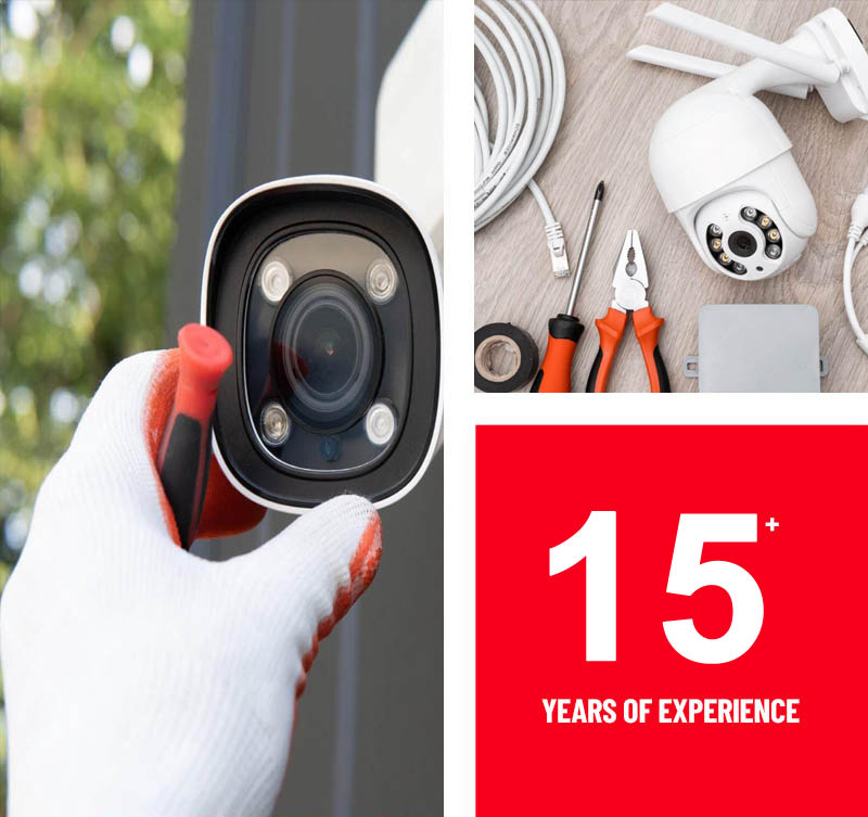 Cctv repair maintenance service